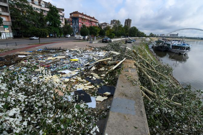 Novi Sad nevreme posledice