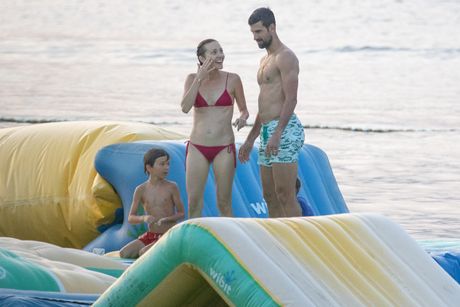 Novak Đoković sa porodicom Novak Đoković sa porodicom