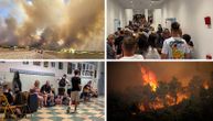 Dramatično na Rodosu: Ljudi beže od vatre, evakuišu ih po školama i stadionima, svi zahvalni Grcima na pomoći