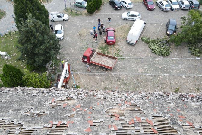 Petrovaradinska tvrđava oštećena