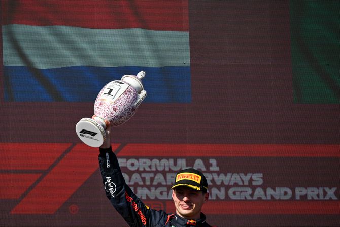 Maks Ferštapen, VN Mađarske, Formula 1 Maks Ferštapen, VN Mađarske, Formula 1