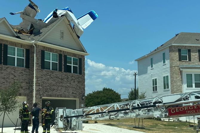 Pao avion na kuću, Georgetown, Texas, Teksas