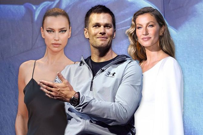 Irina Šajk, Tom Brejdi i Žizel Bundšen Irina Šajk, Tom Brejdi i Žizel Bundšen