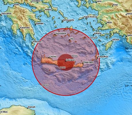 Krit Grčka zemljotres