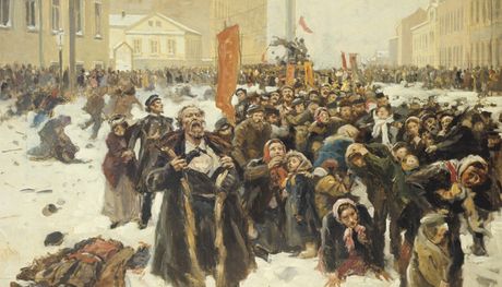 Ruska revolucija 1905, Vladimir Makovski, Krvava nedelja Ruska revolucija 1905, Vladimir Makovski, Krvava nedelja