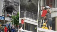 Građani heroji spasili dete zarobljeno u požaru: Pogledajte snimak koji oduzima dah