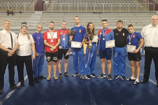 Nikola i Jovana Vukčević, savate Srbija