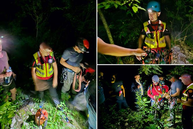 Gorska služba spasavanja Gss Crne Gore Donja Brezna akcija spasavanja spasilačka akcija