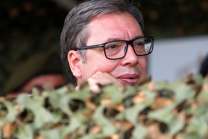 Pasuljanske livade vojska vežba Aleksandar Vučić