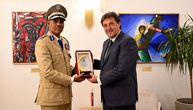 Interior Minister Gasic meets with Commander of Somali Police Force Sulub Ahmed Firin