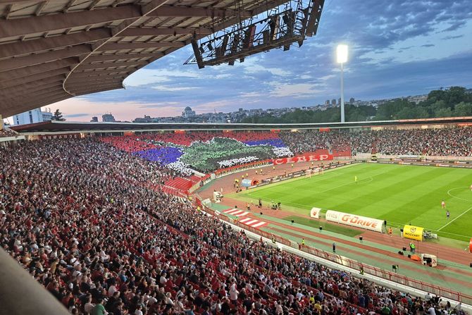 FK Crvena zvezda, Delije, koreografija