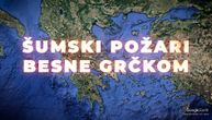 Evo gde sve tačno bukte požari u Grčkoj: Vatra gori na 4 fronta, prizori su zatrašujući