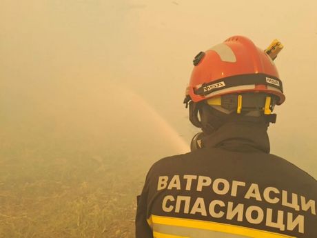 Grčka požar Srbija MUP vatrogasci pomoć Volos Nea Anhialos