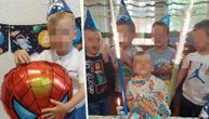 Kulići slave Željkov rođendan u Nišu: Dečak oduvao svećice sa drugarima, a na torti vatromet i Marvelov lik