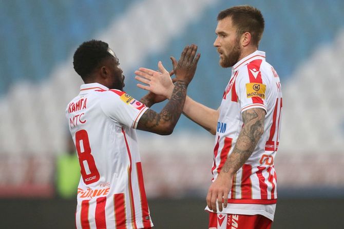 Gelor Kanga, Aleksandar Katai, FK Crvena zvezda