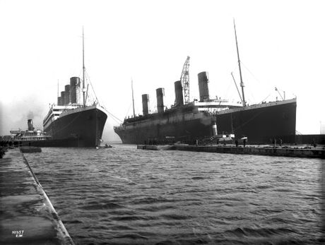 Titanik, Olimpik, Britanik