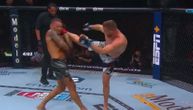 Najvažnija UFC borba završena spektakularnim nokautom: Gejdži patosirao Porjea udarcem nogom u glavu