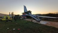 Nesreća u Sinju: Cessna 172 izletela sa piste, udarila u drvo, Srbin i Slovenac povređeni