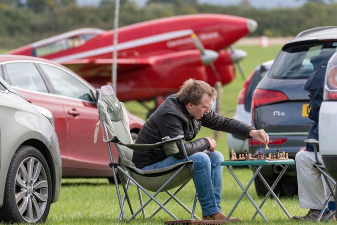 airplane, camping