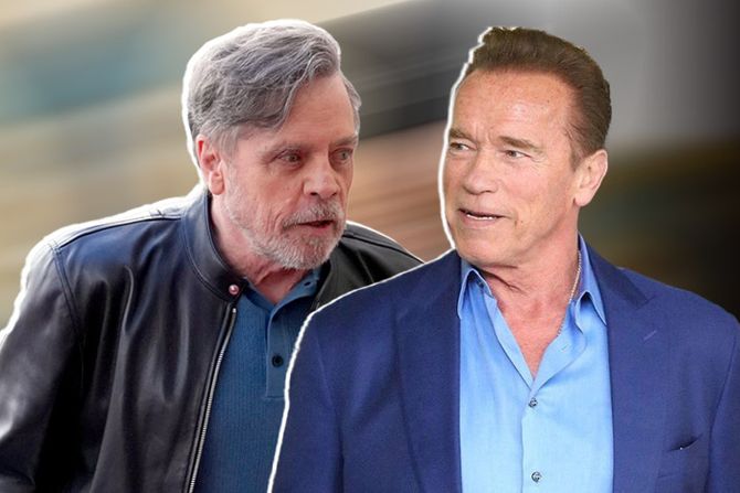 Mark Hamill, Arnold Švarceneger