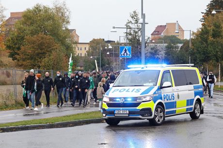 FK Hamarbi, navijači, policija, Švedska