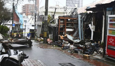Tajfun, Japan, Okinava