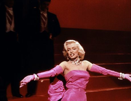 Merilin Monro, Gentlemen prefer blondes Merilin Monro, Gentlemen prefer blondes