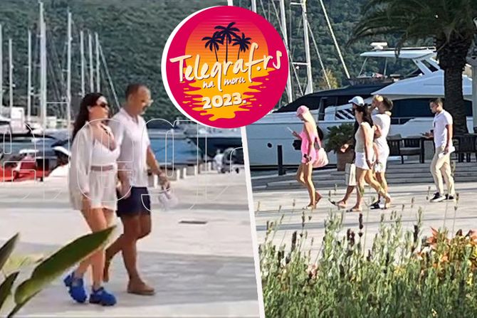 Ana Sević sa mužem, Sofija Milošević, Luka Jović Ana Sević sa mužem, Sofija Milošević, Luka Jović