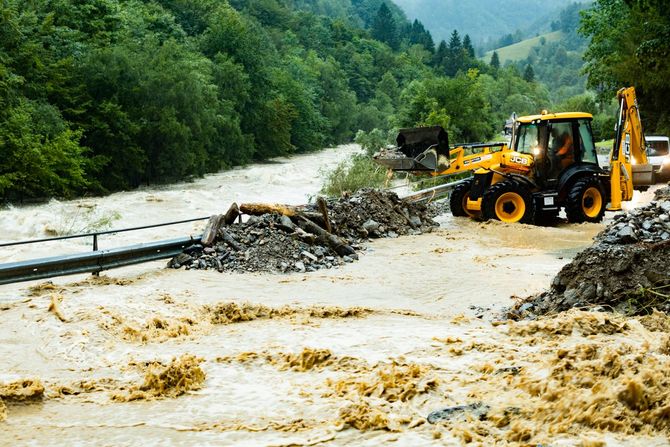 Slovenija, poplave