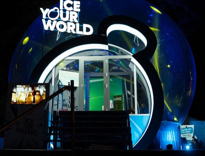 Tuborg Ice doneo osveženje na Tuborg Lovefest jedinstvenom Ice Globe ...