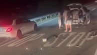 Udes kod Subotice: Automobil smrvljen na sred puta, ljudi oko njega bez trougla i prsluka po mrklom mraku