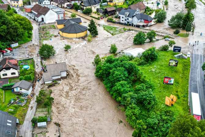 Slovenija poplave poplava