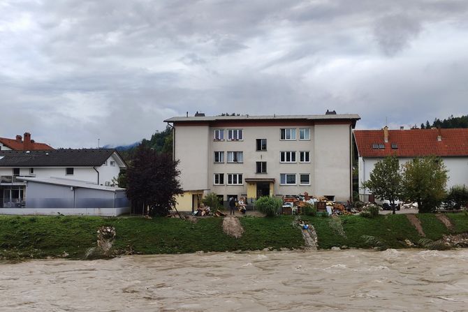 Slovenija poplava poplave nevreme