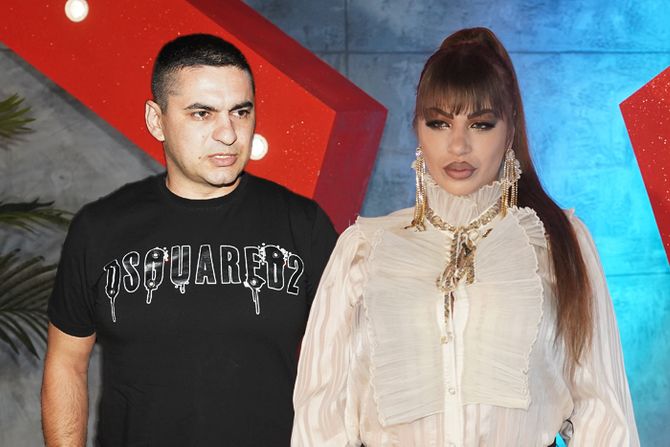 Nenad Macanović Bebica i Miljana Kulić Nenad Macanović Bebica i Miljana Kulić