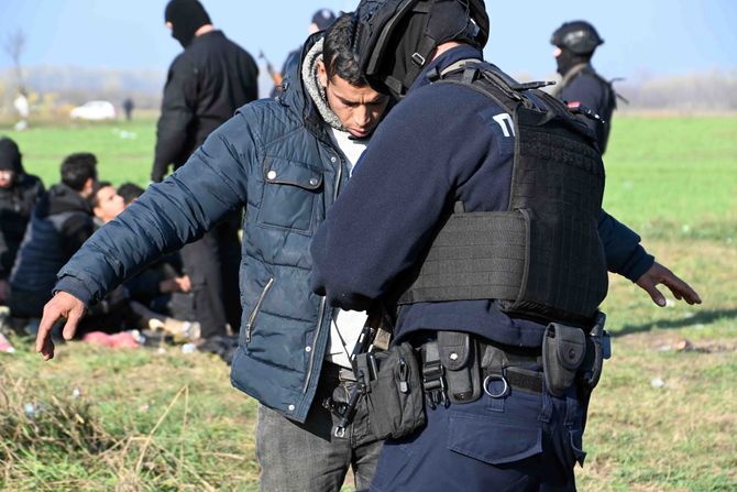 migranti, južnobački okrug, policija