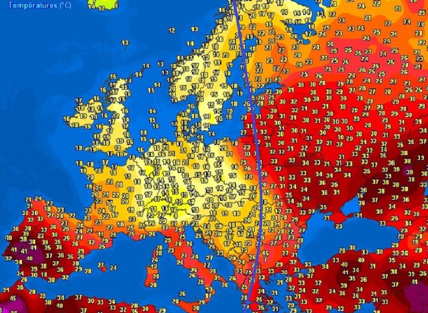 Širom centralne Evrope temperature jesenje, u Rusiji do 40°C - Telegraf.rs