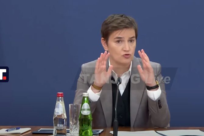 Ana Brnabić obraćanje javnosti