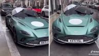 Šta se desi kada jedan od najređih superautomobila nema krov u Londonu?