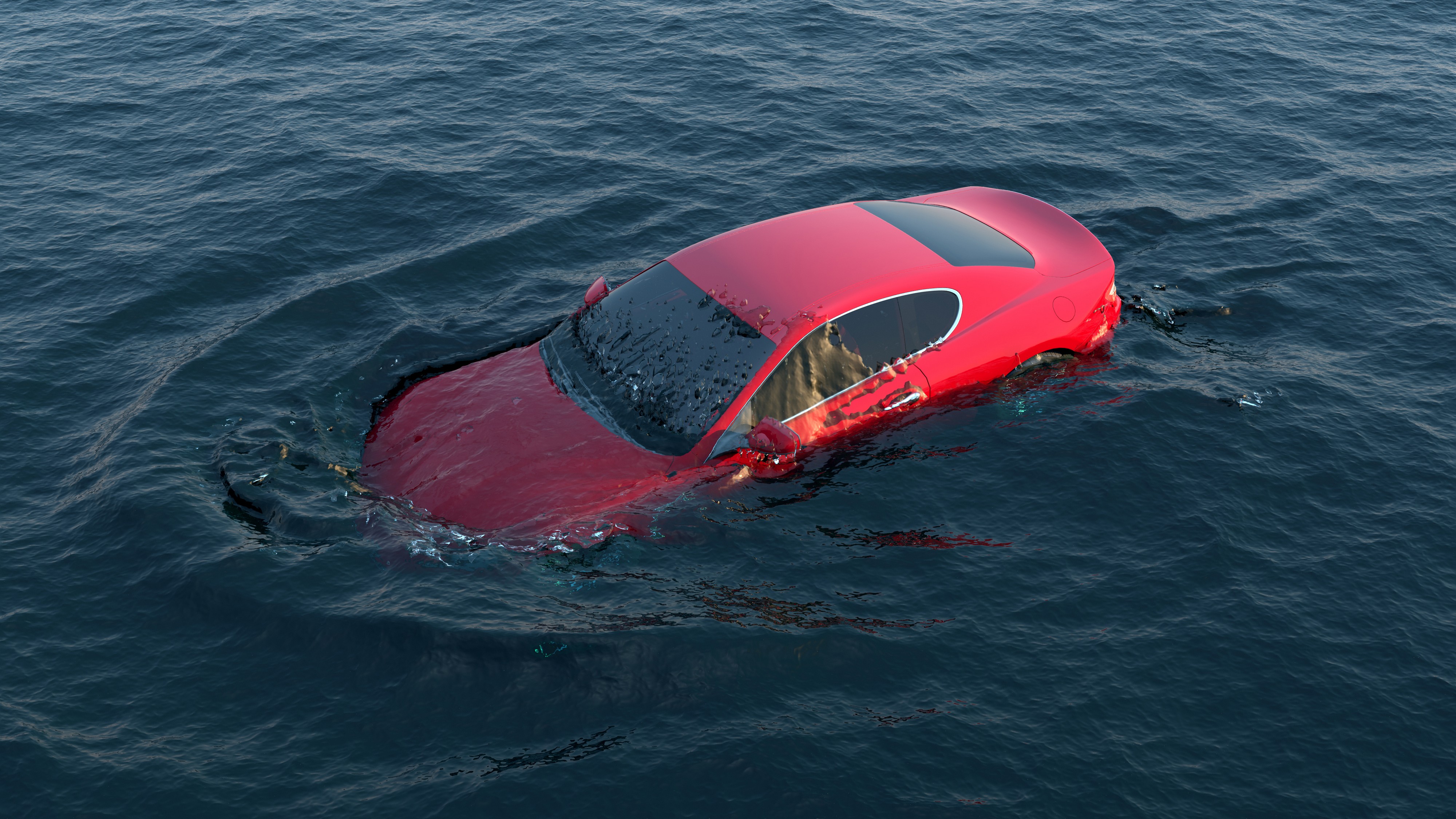 Rešena misterija automobila koji je "zaplivao" na čuvenoj plaži u Crnoj Gori: Poznato kako je završio u vodi
