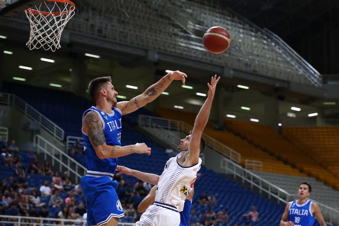 Košarkaška reprezentacija Srbije, Košarkaška reprezentacija Italije, Akropolis kup