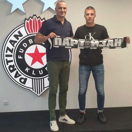 Milan Roganović i Ivica Kralj, FK Partizan
