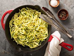 tikvice, izrendane tkvice, špagete od tikvica