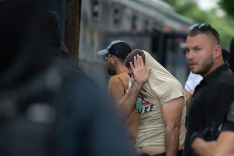 Bed Blu Bojsi, Atina, Grčka, uhapšeni navijači Bed Blu Bojsi, Atina, Grčka, uhapšeni navijači