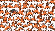 Možete li da pronađete tri lisice među crvenim pandama? Dosadašnji rekord je 11 sekundi