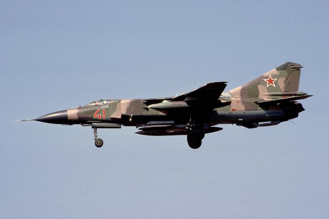 Istočno Nemački avion MiG-23MLD