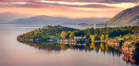 Ohrid jezero Makedonija