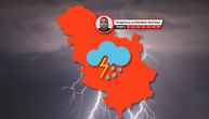 Oluja iz Crne Gore tutnji ka Srbiji, sklanjajte se sa ulica: Najintenzivnija grmljavina zahvatiće OVE predele