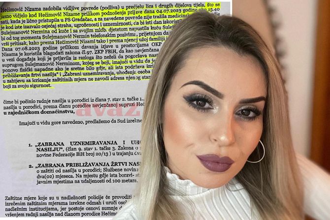 Gradačac, Nermin Sulejmanović, dokument, policija , sud i Nizama Hećimović Gradačac, Nermin Sulejmanović, dokument, policija , sud i Nizama Hećimović