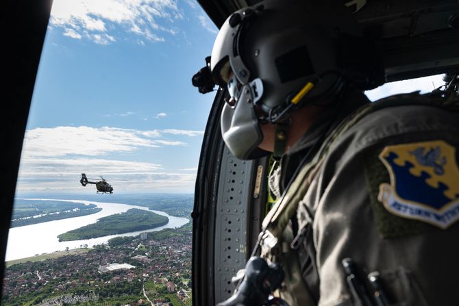 Zajednička vežba USAF i RViPVO u borbenom traganju i spasavanju