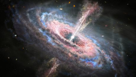 Kvazar, crna rupa